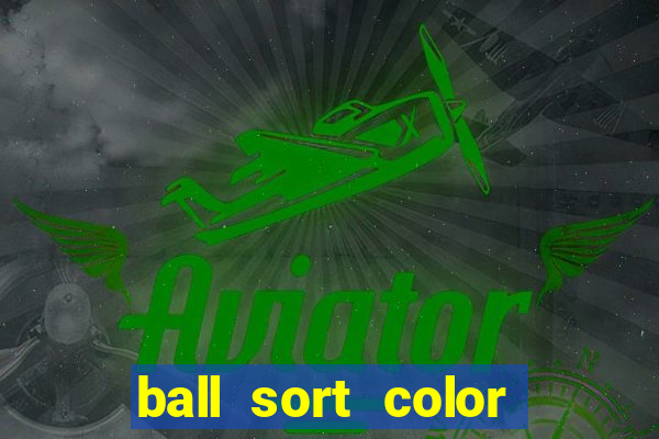 ball sort color water puzzle